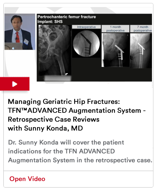 Managing Geriatric Hip Fractures Image ​