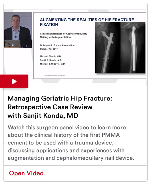 Managing Geriatric Hip Fractures Image ​